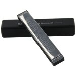 Harmonica en mtal a rglage octave, version amliore, cl de c avec etui, fz24 trous, 2021