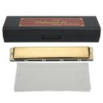 Harmonica professionnel orgue a bouche diatonique harpe d�butant vent cadeaux 24&amp#8209 trou polyphonique ...