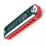 Harmonica t10 - 1, 10 trous, c - key, diatonique, orgue a bouche, instrument, forme ronde, cadeau pour ... Harmonica t10 - 1, 10 trous, c - key, diatonique, orgue a bouche, instrument, forme ronde, cadeau pour ...
