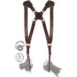 Harnais appareil photo professionnel accessoires appareil photo, bandoulière double en cuir pour appareil ... Harnais appareil photo professionnel accessoires appareil photo, bandoulière double en cuir pour appareil ...