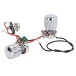 Harnais de c�blage de guitare electrique antid�rapant a500k + b500k jack bouton pickup switch harnais ...