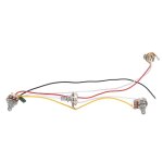 Harnais de c�blage de guitare electrique r�duction du bruit 3 voies b250k a250k kit de faisceau de c�blage ...