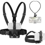 Harnais de ceinture de poitrine pour appareil photo gopro max hero 10 9 8 7 6 5 insta360 osmo action ...