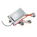 Harnais de micro a double bobine en m�tal, avec pots de tonalit� de volume, 4 vis pour accessoires de ...