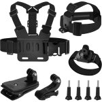 Harnais de poitrine support, sangles de camra d'action accessoires, portable bandeau de tte, fixation ...