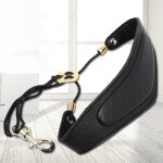 Harnais de saxophone réglable en cuir, ceinture d'épaule, sangles de cou de saxophone de haute qualité ... Harnais de saxophone réglable en cuir, ceinture d'épaule, sangles de cou de saxophone de haute qualité ...