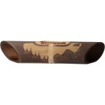Haut - parleur en bambou gravure paysage borobudur pour smartphone. 100% v�g�tal. amplificateur sans ...