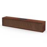 Haut - parleur bluetooth 20w design en bois bluetooth 5. 0 lecteur de musique sans fil aux filaire tf ...