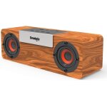 Haut - parleur bluetooth, haut - parleurs en bois r�tro etag�re de haut - parleur portable sans fil pour ...