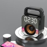 Haut - parleur bluetooth led caisson de basses portable aux tf usb 30w musique sans fil boombox syst�me ...