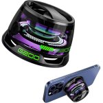 Haut - parleur bluetooth magn�tique, multifonction et portable g200 avec lumi�re multicolore rvb et effet ...