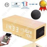 Haut parleur bluetooth pc rveil voitures usb enceinte sans fil portable haute puissance musique mains ...