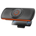 Haut - parleur bluetooth de voiture avec clip de visire, haut - parleur mains libres, roi prudent, lecteur ...