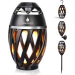 Haut - parleur extrieur bluetooth avec faisceau de ples et crochets - effet flamme vacillante - lampe ...