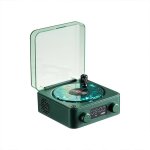 Haut - parleur de platine rtro avec bruit blanc, sans fil, bluetooth, lecteur de disque vinyle, son ...