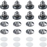 Haut - parleur pointes de découplage, 8 pièces pieds enceintes hifi avec base pad tapis, 16 pièces tampons ... Haut - parleur pointes de découplage, 8 pièces pieds enceintes hifi avec base pad tapis, 16 pièces tampons ...