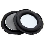 Haut - parleur de radiateur passif en caoutchouc, diaphragme de renforcement des vibrations, accessoires ...