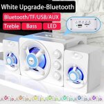 Haut - parleurs stéréo hifi 3d usb lumière led colorée basse lourde aux filaire sans fil bluetooth audio ... Haut - parleurs stéréo hifi 3d usb lumière led colorée basse lourde aux filaire sans fil bluetooth audio ...