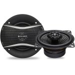 Haut parleur voiture - 2x enceinte voiture 80w - haut parleur coaxial - noir - 10 cm