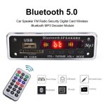 Haut - parleur de voiture, radio fm, carte numérique, sans fil, compatible bluetooth, module décodeur ... Haut - parleur de voiture, radio fm, carte numérique, sans fil, compatible bluetooth, module décodeur ...