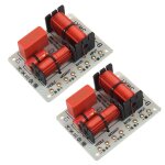 Hautr�usaudio professionnels 150w, 2 pi�ces, composants acoustiques, crois� � 3 voies