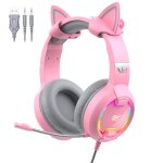 Havit gamenote h2233d gaming headphones rgb (pink) Havit gamenote h2233d gaming headphones rgb (pink)