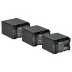 Hbw 3x batteries pour caméscopes (4000 mah, 3, 6 v, li - ion) + infochip remplacement pour jvc bn - vg138, ... Hbw 3x batteries pour caméscopes (4000 mah, 3, 6 v, li - ion) + infochip remplacement pour jvc bn - vg138, ...