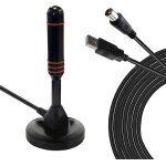 & hd - 990t antenne tv ¿nt�rieur puissante, high gain vhf - uvf - fm dvb - t2 d�codeur tnt hd terrestre ...