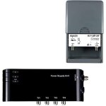 Hd - line kit4 / 1 pramplificateur 4 / 1 tv amplificateur + alimentation 4 sorties tv pour antenne terrestre ...