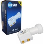 Hd202 lnb twin full hd 4k tête parabole 2 sorties 0, 1db Hd202 lnb twin full hd 4k tête parabole 2 sorties 0, 1db