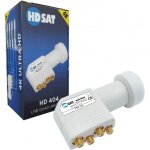 Hd404 lnb quad full hd 4k tête parabole 4 sorties 0, 1db compatible astra eutelsat Hd404 lnb quad full hd 4k tête parabole 4 sorties 0, 1db compatible astra eutelsat