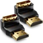 Hdmi adaptateur d'angle 270 hdmi 2 pièces en set - hdmi type a femelle et mâle - 4k ultra hd uhd 3d full ... Hdmi adaptateur d'angle 270 hdmi 2 pièces en set - hdmi type a femelle et mâle - 4k ultra hd uhd 3d full ...