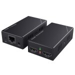 Hdmi extender rj45 over ethernet prolonger 50m / 165ft cat5e / cat6 / cat 7 câble full hd 1080p support ... Hdmi extender rj45 over ethernet prolonger 50m / 165ft cat5e / cat6 / cat 7 câble full hd 1080p support ...