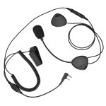 Head radio talkie - walkie moto velo etanche ptt casque casque ecouteur