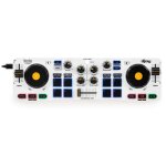 Hercules 4780921 contr�leur dj 2 canaux noir, blanc et jaune