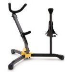 Hercules ds533bb double support saxo alto ou t�nor, et saxo soprano - housse incluse