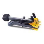 Hercules gs402bb - support guitare avec housse - noir et jaune