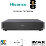 Hisense 20017229 vid�o - projecteur projecteur � focale ultra courte 2500 ansi lumens dlp uhd 4k (3840x2160) ...