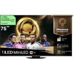 Hisense 75u8q sw led - tv mini led uled uhd multituner bt smart dolby vision hdr