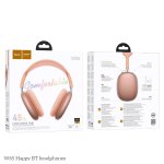 Hoco w65 happy bt ¿ casque sans fil bluetooth 5. 4, 45 d'autonomie, micro int�gr�, waterproof - rose ...
