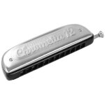 Hohner chrometta 12 - sol - harmonica chromatique d�butant