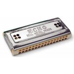 Hohner echo 64 double droit - do sol - harmonica tremolo