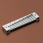 Hohner - peigne chromatique harmonica en métal universel série 270 / 270d, 12 trous, allemagne, peigne ... Hohner - peigne chromatique harmonica en métal universel série 270 / 270d, 12 trous, allemagne, peigne ...