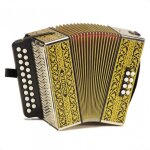 Hohner vienna model 2915 gc (sol do) - accordéon diatonique Hohner vienna model 2915 gc (sol do) - accordéon diatonique