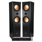 Home - cinma - evidence acoustics ea - 800 - pg - 1000w pmpo - colonnes hifi 3 voies finition cuivre, ...