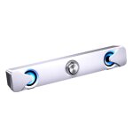 Home soundbar ordinateur haut - parleur avec lumi�re led m�nage bureau double haut - parleur 3d st�r�o ...