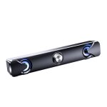 Home soundbar ordinateur haut - parleur avec lumi�re led m�nage bureau double haut - parleur 3d st�r�o ...