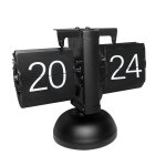 Horloge � bascule automatique avec balance en m�tal vintage le noir