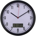 Horloge calendrier jour / date horloge numrique avec grands chiffres clairs, rveil avec cadre photo ...