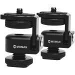 Hot shoe adapter, support de moniteur appareil photo t�te sph�rique 1 / 4  compatible avec filed monitor, ...